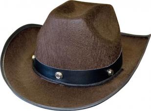 chapeau cowboy marron