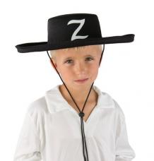 chapeau zorro enfant