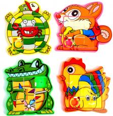 jeu de patience animal assortis