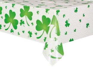 nappe plastique trefles saint patrick