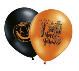 sachet de 8 ballons halloween