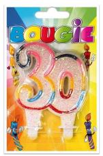 Bougie anniversaire 30 ans