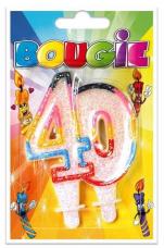 bougie anniversaire 40 ans