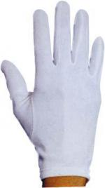 Gants de cérémonie polyester blancs pour enfants