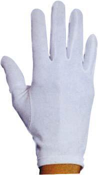 Gants de cérémonie polyester blancs pour enfants