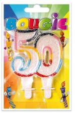 bougie anniversaire 50 ans