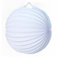 lampion rond blanc