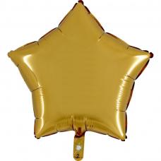 ballon etoile or aluminium