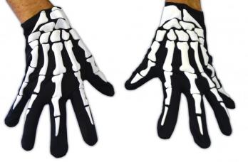 gants squelette adulte