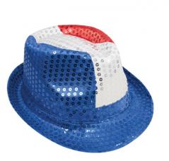 chapeau borsalino tricolore