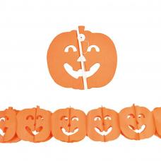 guirlande citrouille halloween papier