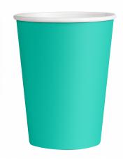 Lot de 25 gobelets en carton vert d'eau