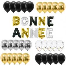 Kit 40 ballons Bonne Année