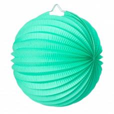 lampion rond vert celadon