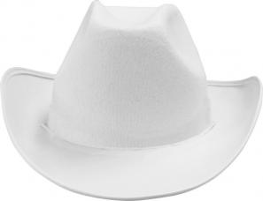 chapeau de cowboy adulte blanc