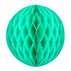 boule papier alveolee vert celadon