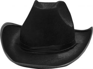 chapeau de cowboy noir adulte