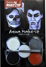 palette maquillage vampire et squelette
