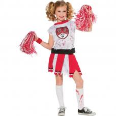 costume cheerleader ensanglantee