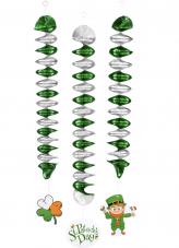 set 3 deco spirales saint patrick