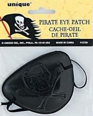 cache oeil pirate en plastique