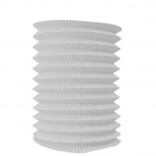 Lampion Cylindrique Blanc de 16 cm
