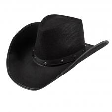 chapeau cowboy noir