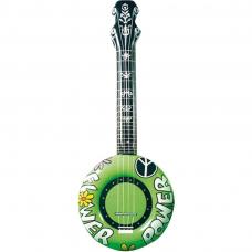 guitare hippie gonflable