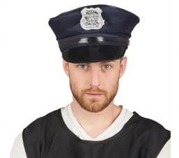 casquette police américaine bleu