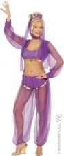 deguisement danseuse orientale violet