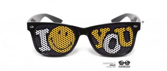 lunettes humoristiques smiley you