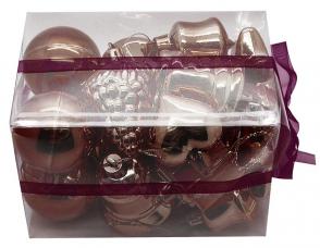 coffret de 20 decorations de noel chocolat