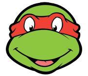 masque en carton raphael des tortues ninja