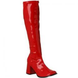 Bottes gogo 60's rouge