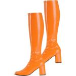 Bottes gogo 60's orange