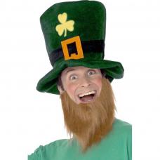 chapeau saint patrick avec barbe