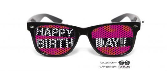 lunettes humoristiques happy birthday