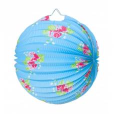 lampion shabby bleu