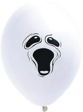 Sachet de 10 Ballons Blancs Fantômes