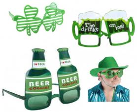 pack 100 paires de lunettes saint patrick