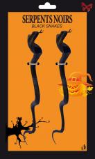 serpents noirs halloween