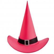 Chapeau Sorcière Fuchsia Fluo