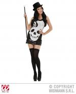 Déguisement Paillettes Miss Skull Femme