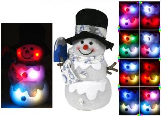 bonhomme de neige lumineux