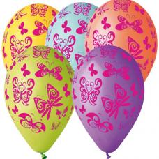 Ballons Papillons Multicolores