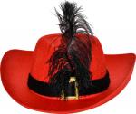 Chapeau Mousquetaire Rouge