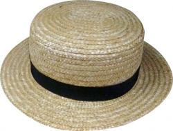 Chapeau Canotier Luxe