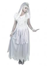 costume mariee zombie blanc