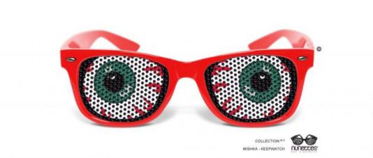 lunettes humoristiques mishka