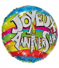 ballon helium joyeux anniversaire